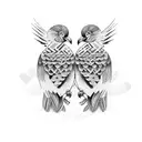 three little birds Ajax  tattoo design idea