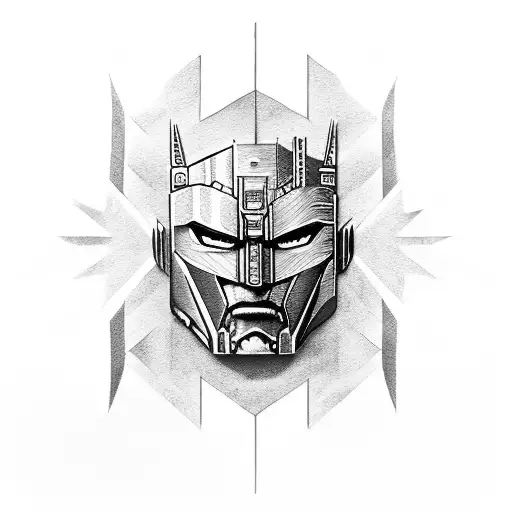 Optimus Prime tattoo design idea