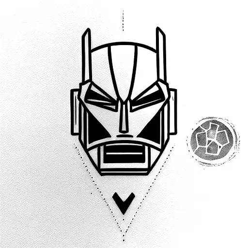 Optimus Prime tattoo design idea