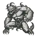 balrog of moria tattoo design idea