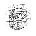 jarron japonés con kintsugi tattoo design idea