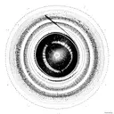 a voyager 1 quasar map that also have the golden ratio spiral tattoo design idea