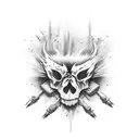 Warpaint Album by Buckcherry tattoo design idea