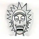 Rick and Morty tattoo design idea