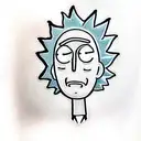 Rick and Morty tattoo design idea