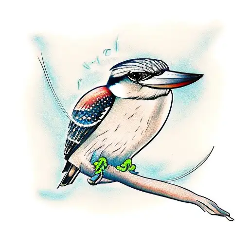 kookaburra  tattoo design idea