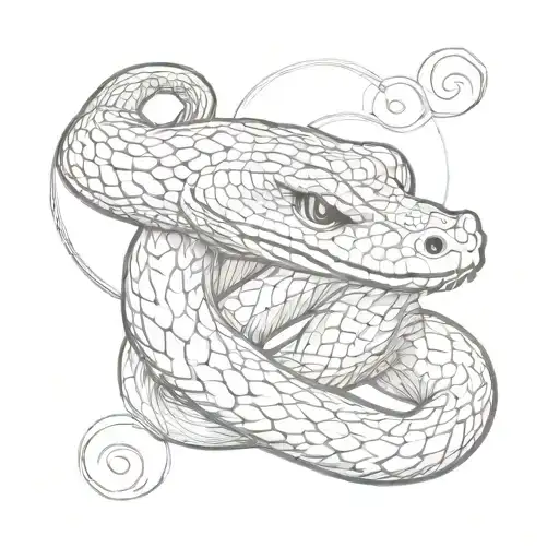 hog nose snake tattoo tattoo design idea