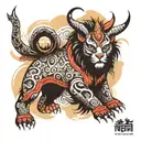 nepal tattoo design idea