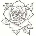 loyalty,respect ,love rose tattoo tattoo design idea