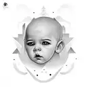 2 Child names, boys: Luka Leo tattoo design idea