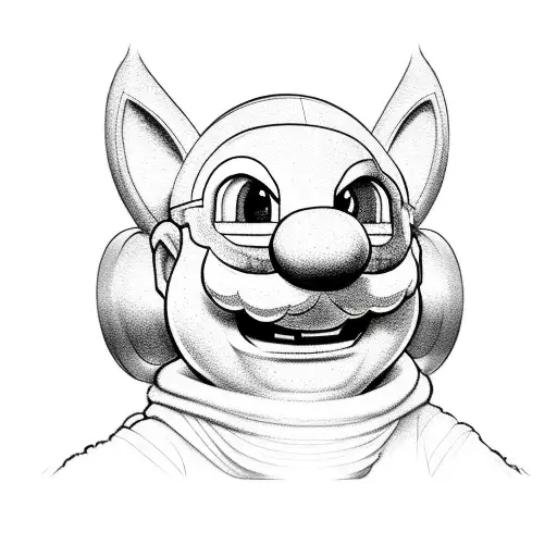 Mario Kart tattoo design idea