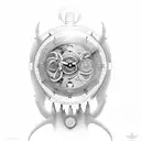 reloj de arena con sangre tattoo design idea