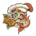 chef loco tattoo design idea