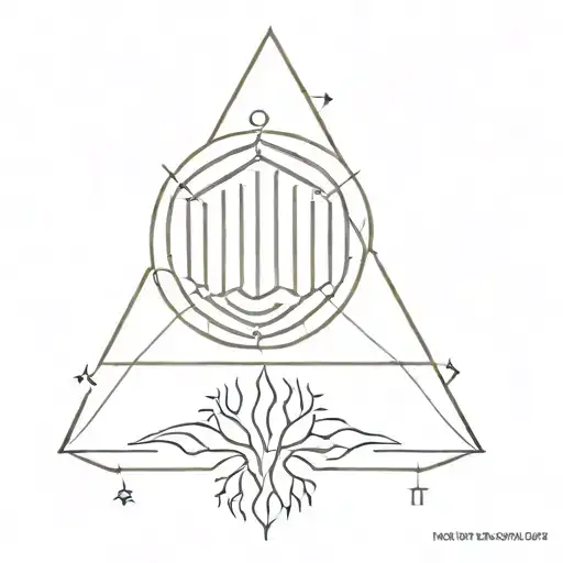 kabbalah tree, king solomon, hamsa, fibonacci sequence   tattoo design idea