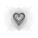 3 heart tattoo design idea
