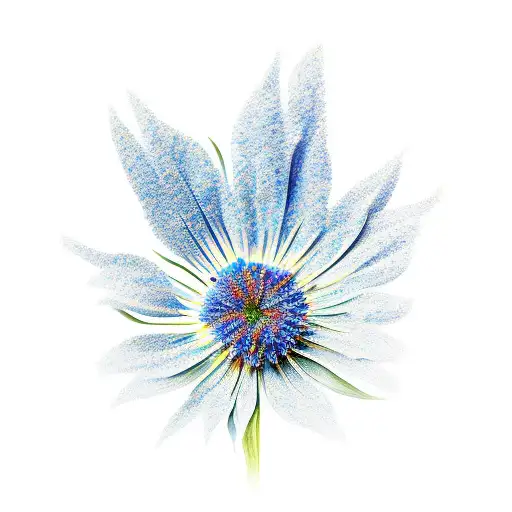 cornflowers  tattoo design idea
