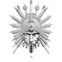 polish hussar tattoo design idea