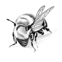 bumblebee J tattoo design idea