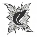Alhamdulillah tattoo design idea