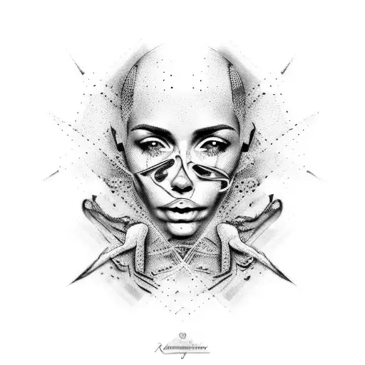 Cristiano Ronaldo con el nombre Triana tatuado en la mano tattoo design idea