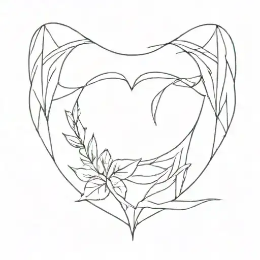 Pectoral tattoo design idea