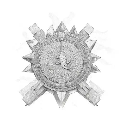 a red chilli pepper in the shape of country of Chile   tattoo design idea