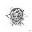 Levi Ackerman covered in blood tattoo design idea