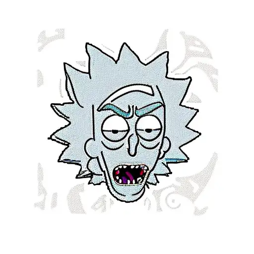 cartoon sleeve with rick and morty, paradise pd, brickleberry, kung fu panda, teen titans, simpsons and family guy tattoo design idea