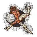 sisyphus tattoo design idea