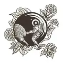 sisyphus tattoo design idea