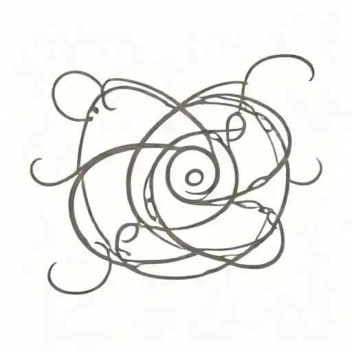 infinit symbol zodiac cancer spiritual guides tattoo design idea