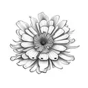 geranium tattoo design idea