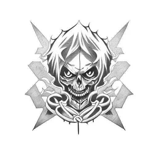 corpse party logo tattoo design idea