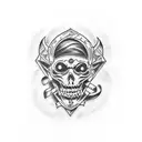 corpse party logo tattoo design idea