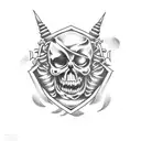 corpse party logo tattoo design idea