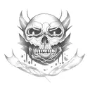 corpse party logo tattoo design idea