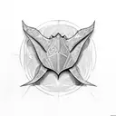 stingray from Moana  tattoo design idea