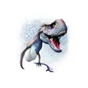 TREX tattoo design idea