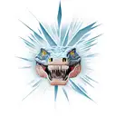 TREX tattoo design idea