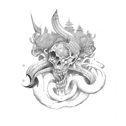 sink the ships tattoo design idea