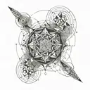 loop quantum gravity tattoo design idea