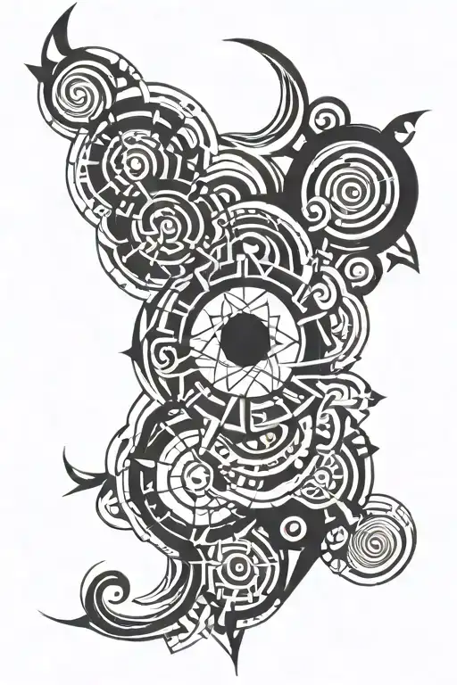 ataraxia tattoo design idea