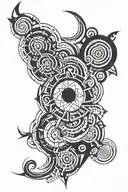 ataraxia tattoo design idea