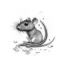 The Dead Rat King tattoo design idea