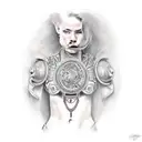 gladiator tattoo design idea