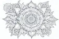 Om Kumar Bainsla tattoo design idea