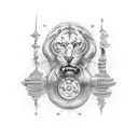 Incorporate elements of culture and intellect into a tattoo design, such as symbols or quotes from famous literature or art tattoo design idea