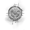 Incorporate elements of culture and intellect into a tattoo design, such as symbols or quotes from famous literature or art tattoo design idea