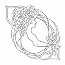 womb to tomb tattoo design idea