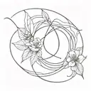 womb to tomb tattoo design idea